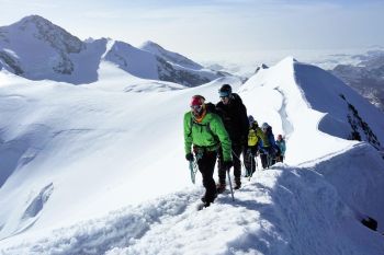 Monte Rosa Mountaineering 4000m Peaks Traverse 2