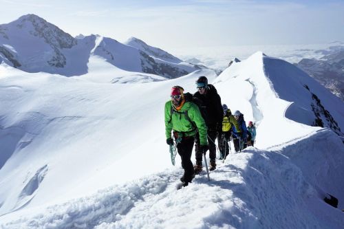 Monte Rosa Mountaineering 4000m Peaks Traverse 2
