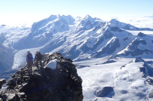 Climbing Matterhorn Alps 1