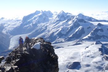 Climbing Matterhorn Alps 1
