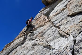 Alpine Rock Climbing Alps 1