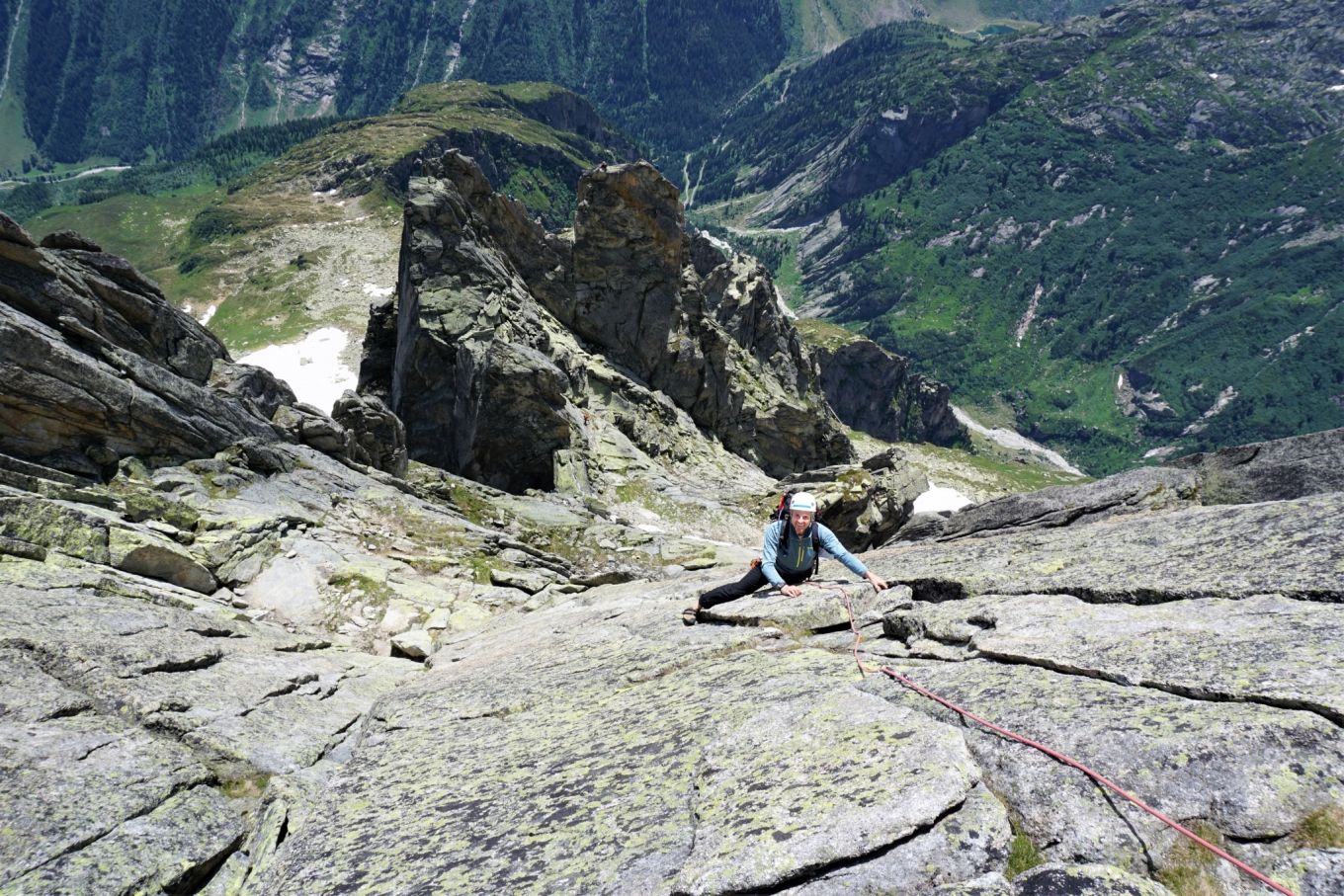 Alpine Rock Climbing Alps 2