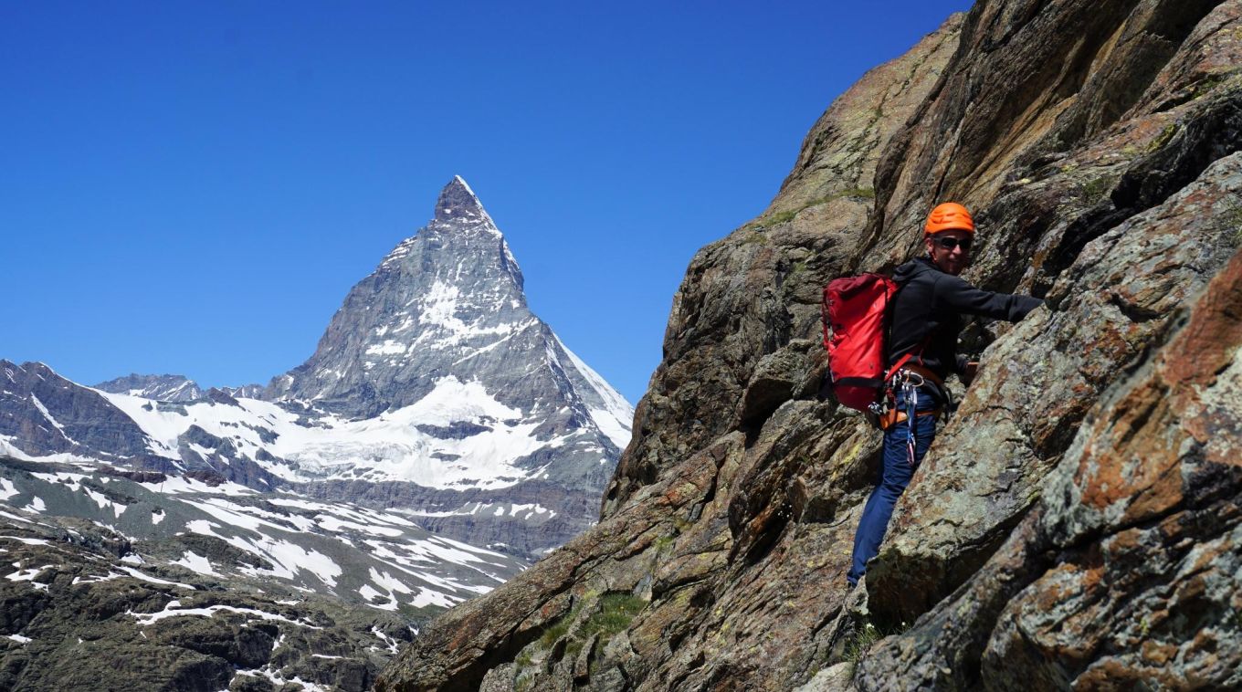 Climbing Matterhorn Alps 3